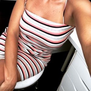 Spaghetti Strap Mini Dress